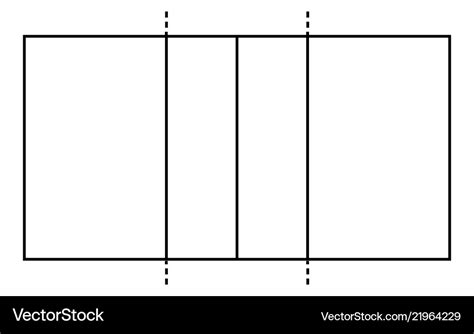 Volleyball court sport background line art style Vector Image