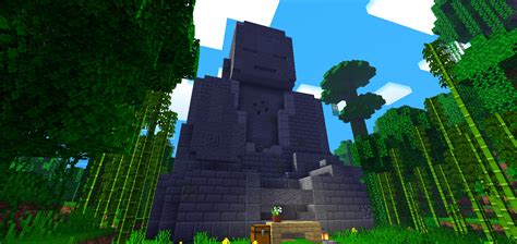 Buddha Statue I built in our server. Credits to its original creator ...