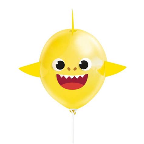 Baby Shark 12 Inch Latex Balloons [4 Per pack] - Walmart.com - Walmart.com