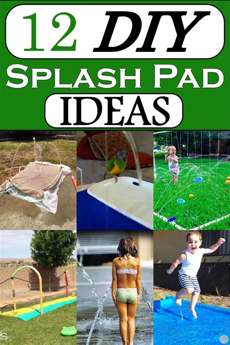 12 DIY Splash Pad Ideas For The Kids - Craftsy