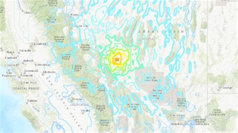 Strong earthquake hits near California-Nevada border