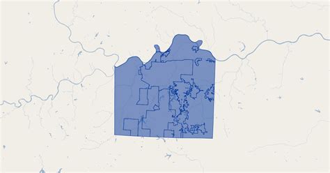 Jackson County, Missouri City Boundaries | GIS Map Data | Jackson ...