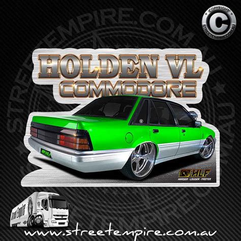 Holden Vl Commodore Sticker Decal - Street Empire