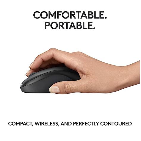 Buy Logitech M240 Silent Bluetooth Mouse, Wireless, Compact, Portable, Smooth Tracking, 18-Month ...