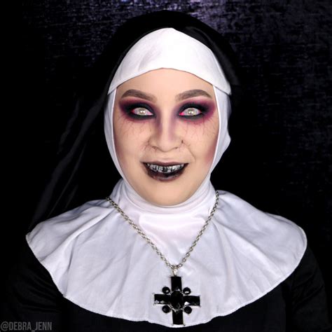 The Nun Makeup Tutorial: A Scary Sister Halloween Costume [VIDEO]