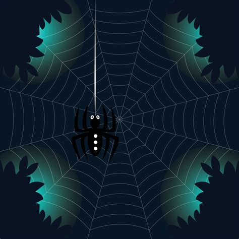 Halloween spider web 12049276 Vector Art at Vecteezy