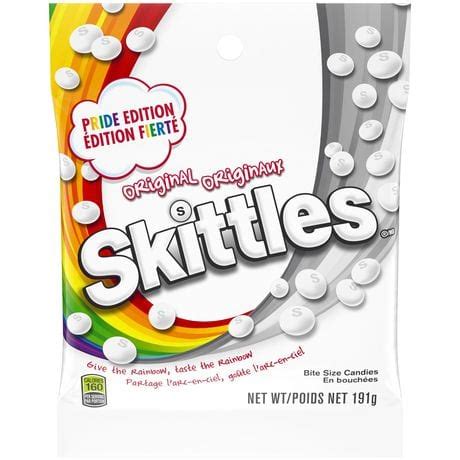 Skittles Is Removing The Color From Their Candies In Support Of Pride Month and I Want Some