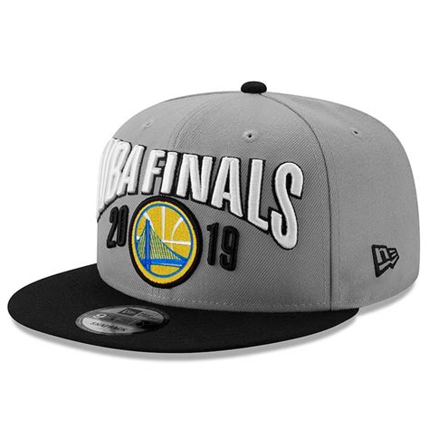 Golden State Warriors New Era 2019 Western Conference Champions Locker Room 9FIFTY Snapback ...