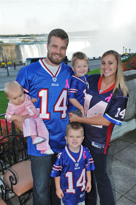 Bills QB Ryan Fitzpatrick, wife Lisa and children Brady, Tate and Lucy. Buffalo Bills Football ...