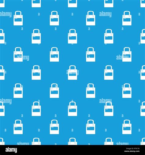 Eco bag pattern vector seamless blue Stock Vector Image & Art - Alamy