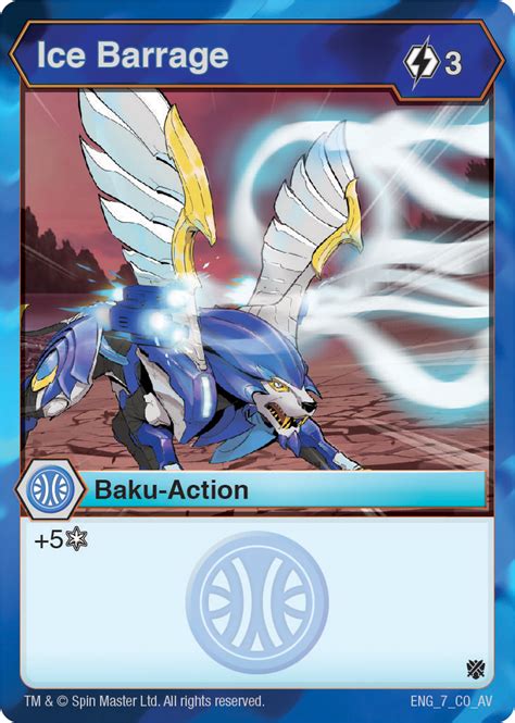 Ice Barrage - The Bakugan Wiki