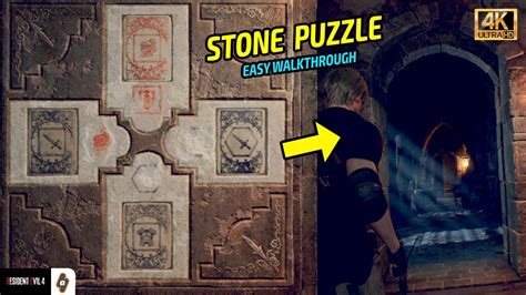 EASY GUIDE: Stone Table Puzzle (Castle) | Resident Evil 4 Remake Walkthrough - YouTube