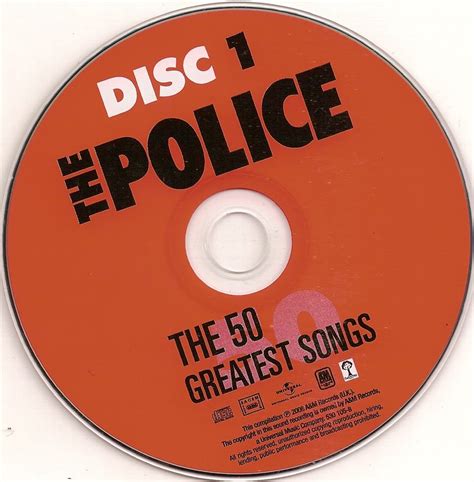 something4all: The Police - The 50 Greatest Songs