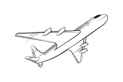 80,734 Airplane Drawing Images, Stock Photos, 3D objects, & Vectors | Shutterstock