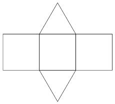 Triangular Prism Surface Area Net