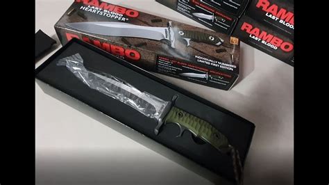 Rambo - Last Blood Official Knives - Unboxing - YouTube