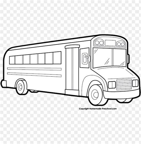 Free Bus Clipart Black And White, Download Free Bus Clipart Black And White png images, Free ...