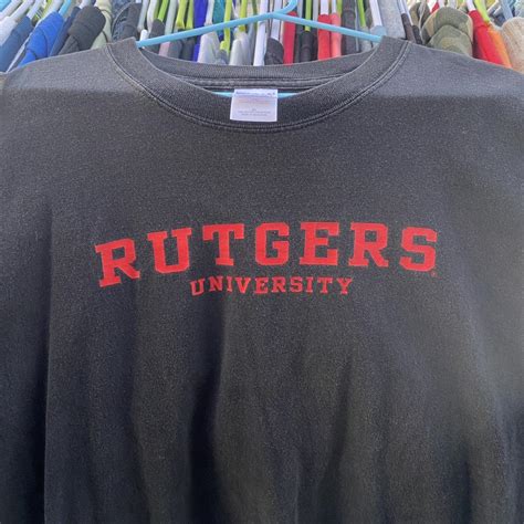 Vintage Rutgers University T Shirt XL The shirt has... - Depop