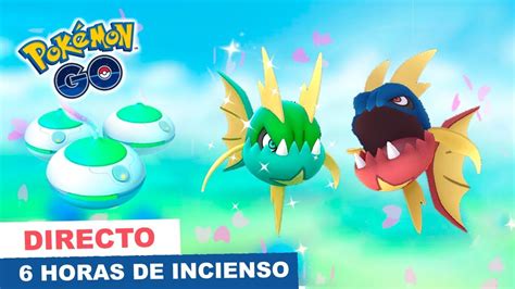 ¡DÍA DE INCIENSO CON CARVANHA SHINY en Pokemon Go! [Neludia] - YouTube