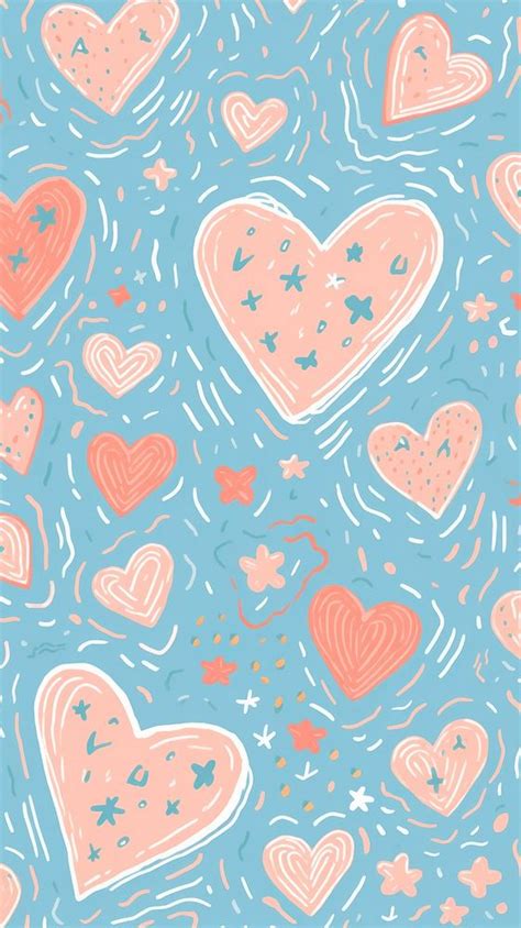 Star and heart abstract pattern | Premium Photo Illustration - rawpixel