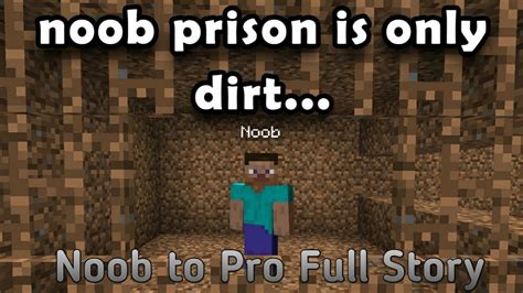 Noob to Pro Minecraft Full Story | Evbo - YouTube