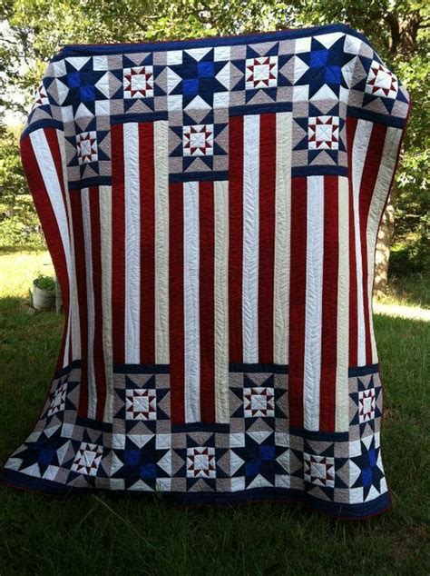 American flag retail quilt - Pattern