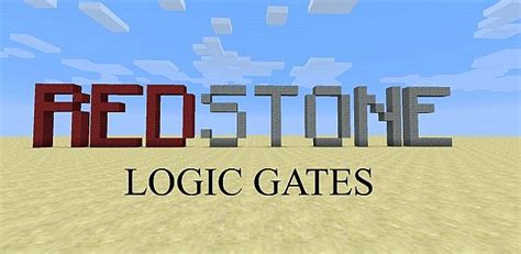 Redstone: Logic Gates Minecraft Project