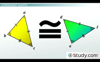 Congruent vs. Similar Shapes | Differences & Properties - Lesson | Study.com