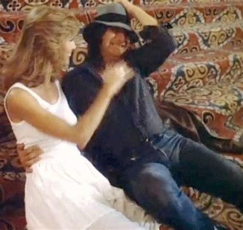 Steve Perry and Sherrie Swafford she appeared in his video "Oh Sherrie" (1984) | Journey steve ...