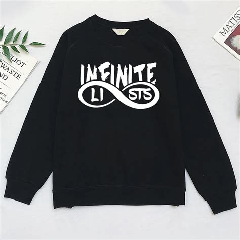 Infinite Lists Merch Men Women Cotton Sweatershirt Infinite Lists ...