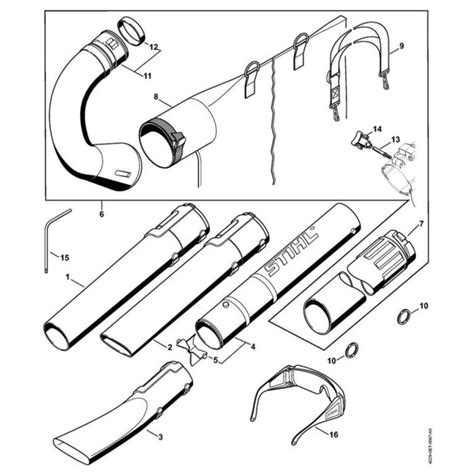 Nozzle, Vacuum Attachment for Stihl BG 55 Leaf Blower | L&S Engineers