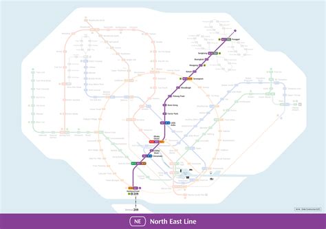 🚂 MRT Map: SMRT + SBS MRT Lines & Stations | Current & Future | 新加坡地铁图