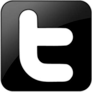 Twitter Logo Black White