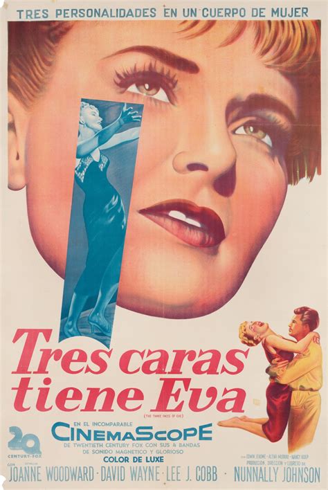 The Three Faces of Eve Original 1957 Argentine Movie Poster - Posteritati Movie Poster Gallery