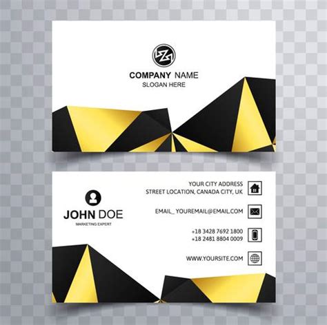 Abstract stylish wave colorful business card template design 258844 Vector Art at Vecteezy