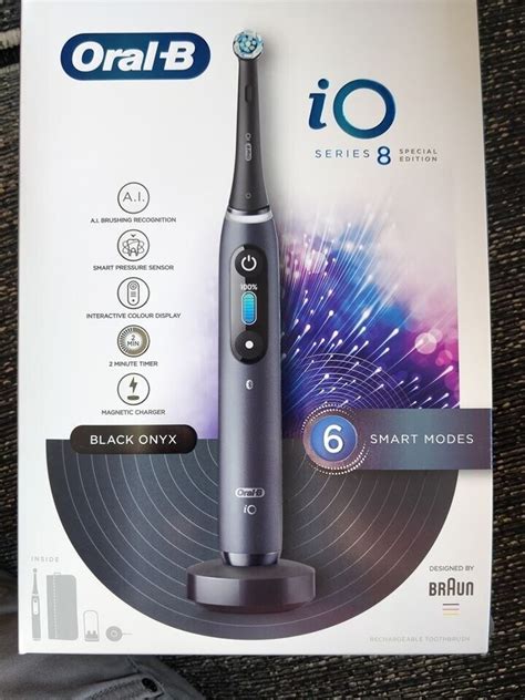 Oral- B iO Series 8 Ultimate Clean Electric Toothbrush (Black Onyx) | in Keynsham, Bristol | Gumtree