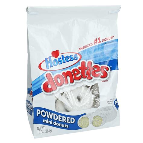 Hostess donettes Mini Donuts Powdered 284g | Online kaufen im World of Sweets Shop