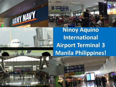 Ninoy Aquino International Airport Terminal 3 Manila Philippines! - YouTube