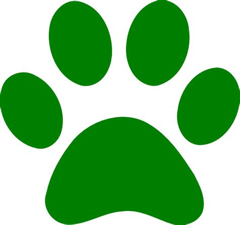 Printable Paw Print Stencil - ClipArt Best