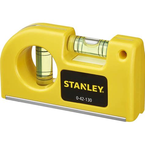 Stanley Magnetic Horizontal Vertical Pocket Spirit Level | Spirit Levels