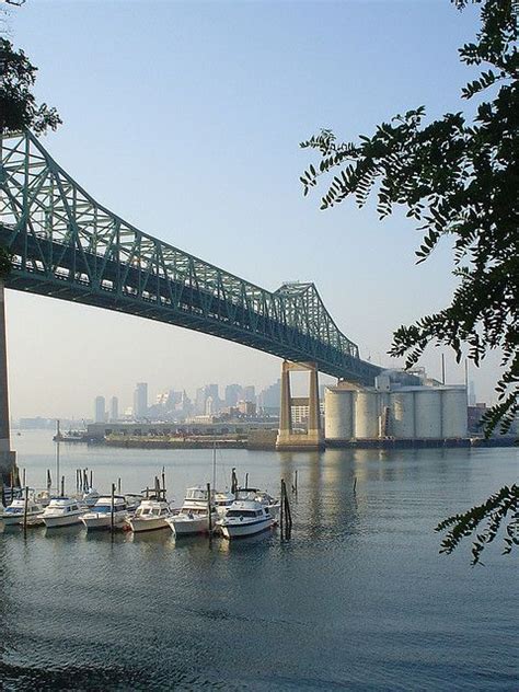 Chelsea - Tobin Bridge and Boston Skyline | Boston skyline, Boston ...