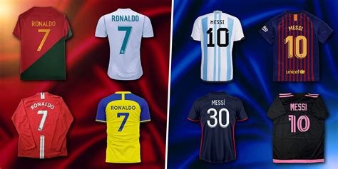 Cristiano Ronaldo vs Lionel Messi: Who sells more football jerseys?