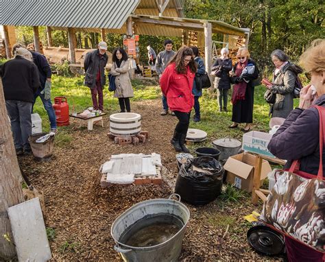 Raku kiln firing at test kiln open day | Bruce Clarke | Flickr