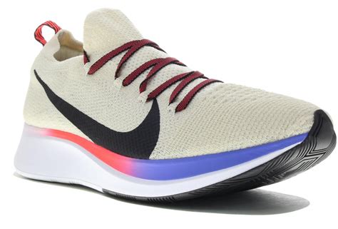 Nike Zoom Fly Flyknit M homme Beige pas cher