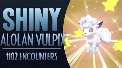 SHINY Alolan Vulpix in Pokemon Shield! Is it SNOW WARNING though? - YouTube