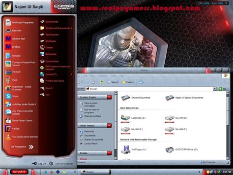 Windows XP Themes ~ Real PC Gamers