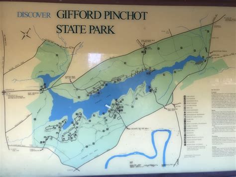 Gifford Pinchot State Park Map