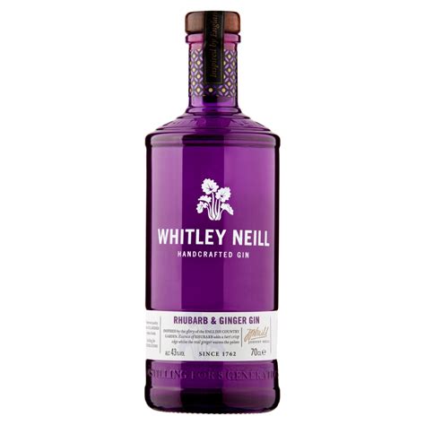 Whitley Neill Rhubarb & Ginger Gin 70cl | Ale and Beer Supplies