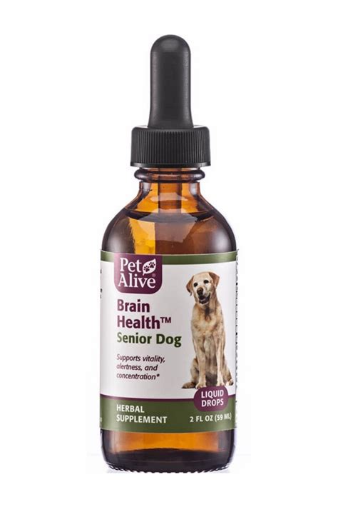 Brain Health for Senior Dogs™ - Herbal brain health supplement for ...