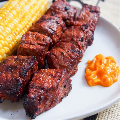 Anticuchos de carne - Caroline's Cooking